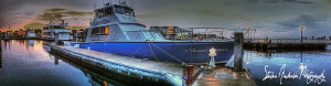 The Shear Water preparing to depart later in the evening.... by Steven Anderson 